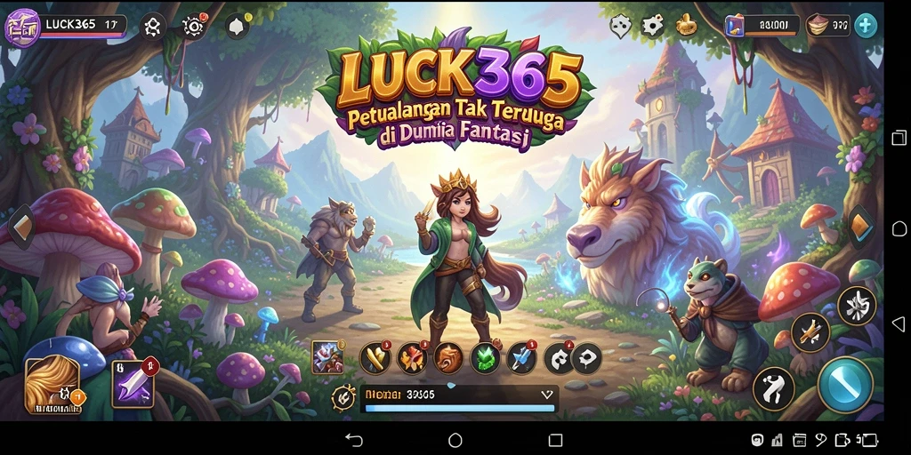 Screenshot game LUCK365 menampilkan momen petualangan yang mendebarkan