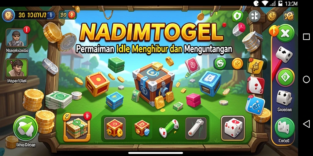 Tampilan gameplay NADIMTOGEL yang menarik dan penuh warna.