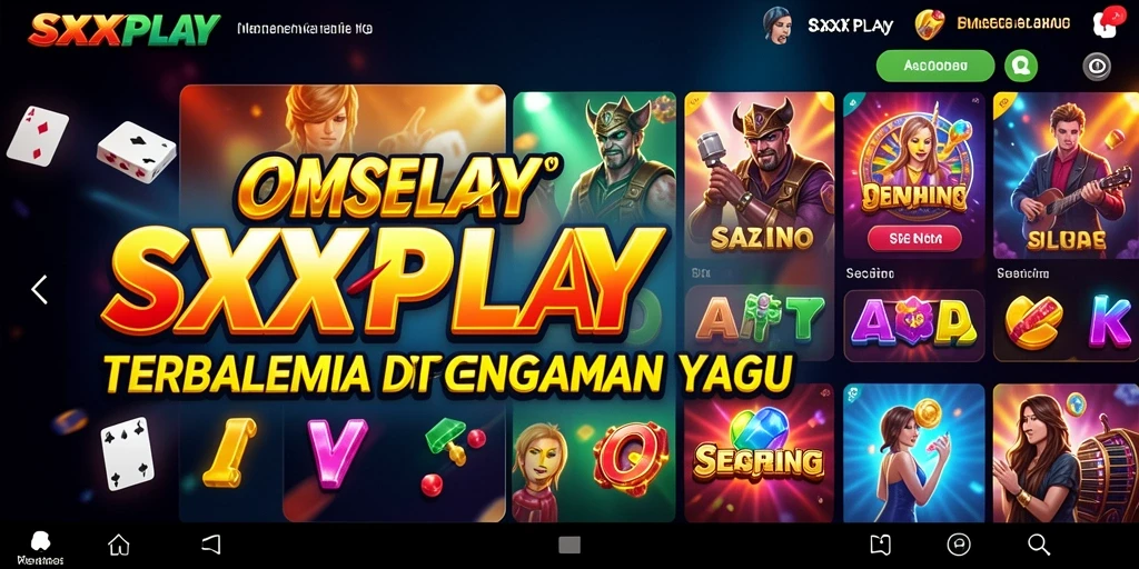 Screenshot SXXPLAY menampilkan gameplay kasino yang menarik dan interaktif.